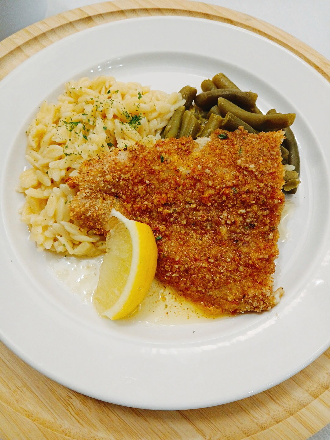 Peacan Crusted Tilapia